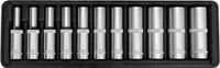 SW-Stahl diepe inzetstukken 1/4 inch 11 stuks, 4-13 mm, 05430L