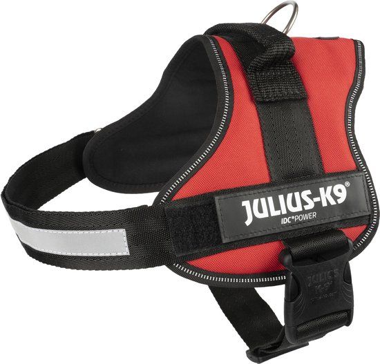 JULIUS K9 IDC Powertuig - Maat 0 - Rood