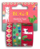 Toga MTY001 Afplakband meerkleurig, 6,7 x 8,5 x 4,7 cm