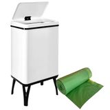 WELL HOME Intelligente afvalemmer, 40 l, wit