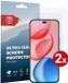 Rosso Screen Protector Geschikt voor Honor 400 Pro | Ultra Clear Duo Pack | TPU Folie | Case Friendly Beschermfolie | 2 Stuks