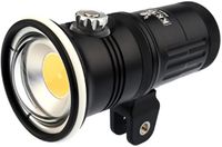 Kraken Abyss 6000 Lampe de plongée Argent 6000 Lumens