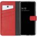 Selencia Echt Lederen Bookcase voor Samsung Galaxy A32 (4G) - Rood