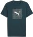 Puma T-shirt à manches courtes Graphic Box Vert M Homme