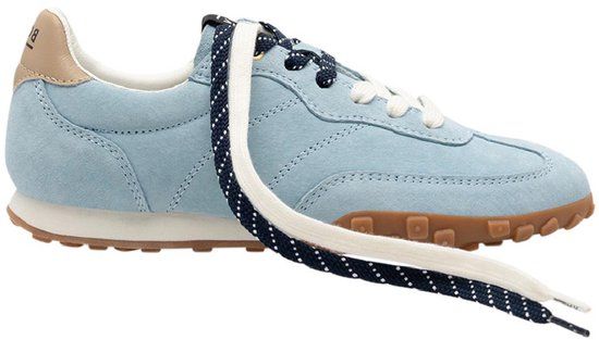 Boax Studio Vrouwen Lage Sneakers Leer Blauw 36