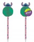Pyramid International Disney Lilo & Stitch Stylo Pompon - Vert - Encre bleue - Plastique/Tissu