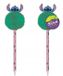 Pyramid International Disney Lilo & Stitch Stylo Pompon - Vert - Encre bleue - Plastique/Tissu