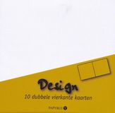 Papyrus Dubbele Kaart - Vierkant Wit - 13 x 13 cm - 10 stuks