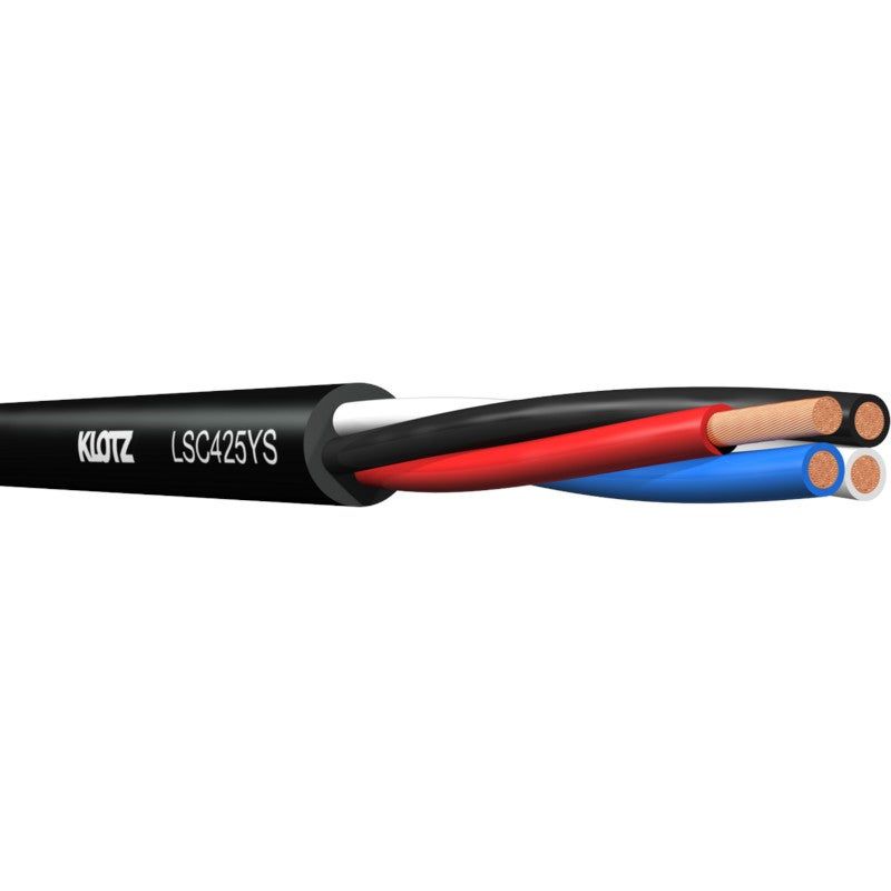 Klotz LSC425YS - Luidsprekerkabel - 30 meter