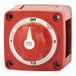 Blue Sea Systems 6007 m-Series Batterij Schakelaar Selector 4 Positie, Rood