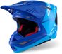 Alpinestars S-M10 Flood Met Blue/Blue/Carbon Casque de motocross
