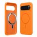 kwmobile Telefoonhoesje voor Google Pixel 10 / Pixel 10 Pro - Hoesje met siliconen randen - Magnetische achterkant compatibel met MagSafe - Verkrijgbaar in fruitig oranje
