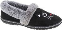 Skechers Vrouwen BOBS Too Cozy - Miauw pantoffels Vegan pantoffels 33355 zwart