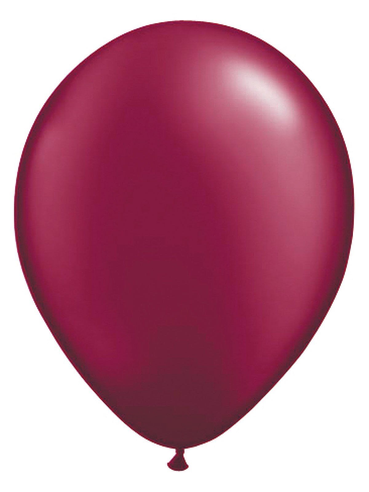 folatex Burgundy Wijnrode Metallic Ballonnen - 10 stuks