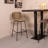 LABEL51 Bello Tabouret - Vert - Velours - Haut - Tabouret