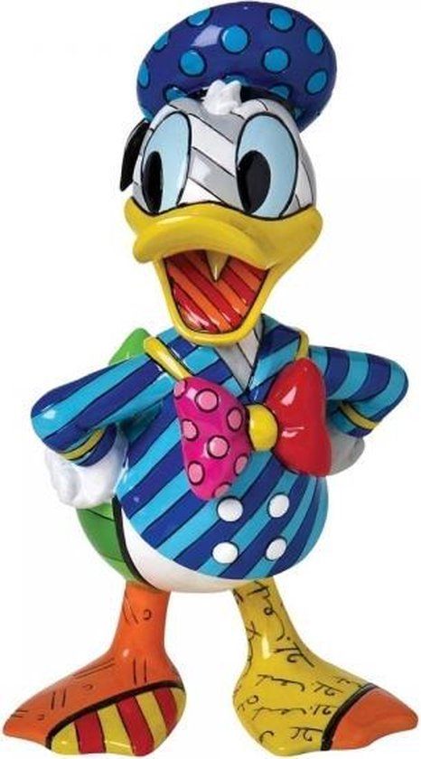 Enesco Disney by Romero Britto Donald Duck beeldje - Britto collectie