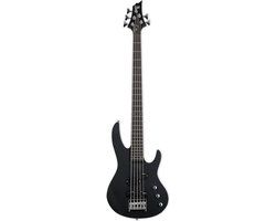 ESP LTD B-15 Kit Black Satin 5-String Electric Bass Guitar with Gig Bag