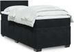 Maison Exclusive - Boxspringbed met matras, noir, 80 x 200 cm, velours