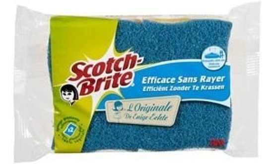 Scotch-Brite Scotch-Brite Schuurspons l Originale Efficient zonder krassen 2 stuks