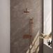 BRAUER Copper Edition set douche thermostatique encastrée avec boutons-poussoirs 61