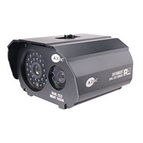 KTC KPCTW670H dubbele kleurencamera CCD Sony met IR, resolutie 520 regels (kleur) / 600 lijnen (B&N) voor gebruik buitenshuis 20-25 meter dubbele lens 3,6 mm