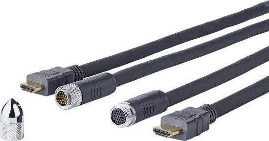 VivoLink PROHDMICW15 HDMI kabel 15 m HDMI Type A (Standaard) Zwart
