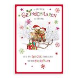 Leuke Regal Publishing Leuke kerstkaart voor de kleinkinderen - 9 x 6"