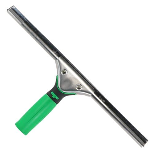 UNGER ErgoTec Hard ES45H Raamreiniger, lengte 45 cm, raamtrekker, hard wisserrubber, ideaal voor warme temperaturen