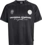 Jack & Jones JCOCOVER RETRO FOOTBALL Heren T-shirt Zwart M