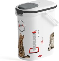 Curver Voedselcontainer Kat - 10L - 4KG - Wit/Grijs