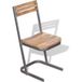 Icecat Chaises À Manger Chaise De Cuisine Lot De 2 Bois De Teck Massif
