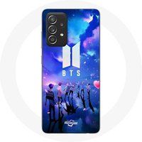 Maniacase Etui voor Samsung Galaxy A33 5G Bangtan Sonyeondan BTS Fanart Logo