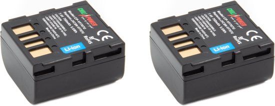 ChiliPower JVC BN-VF707U accu - 750mAh - 2-Pack