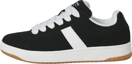 JACK & JONES JFWMILES SYN SUEDE SNEAKER SN Heren Zwart Maat 46