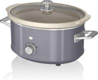 OEM Bol Slowcooker met Timer - 3.5L - Grijs