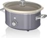 OEM Bol Slowcooker met Timer - 3.5L - Grijs
