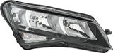 HELLA Rechter koplamp, 12V H7/H7, FF, geschikt voor onder andere SKODA SUPERB