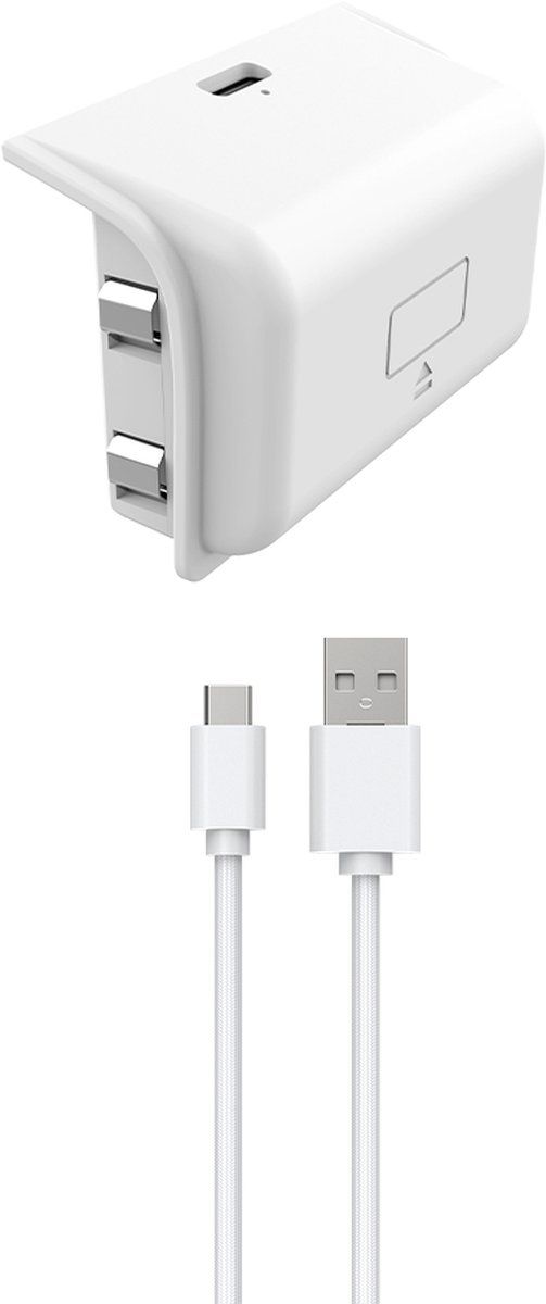 Qware Batterij voor Xbox Series Controller - Wit