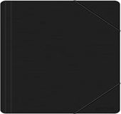 OFFICE PRODUCTS Documentenmap met elastische band A4 PP 500 Micron 3 kleppen Zwart