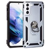 Cool Beschermhoes voor Samsung G996 Galaxy S21 Plus Hard Ring Zilver
