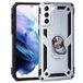 Cool Beschermhoes voor Samsung G996 Galaxy S21 Plus Hard Ring Zilver