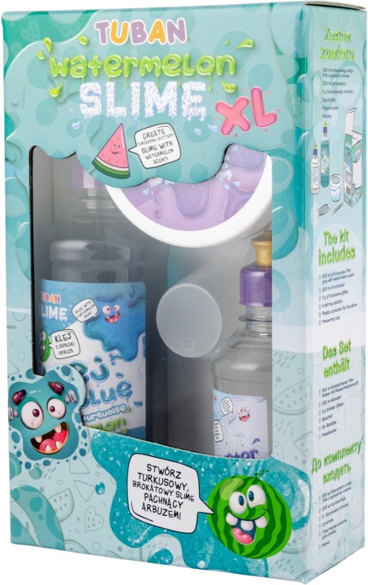 Tuban slijm DIY Kit XL – Watermeloen