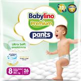 Babylino Premium Pants Taille 8 XXL (20+kg) 26 unités