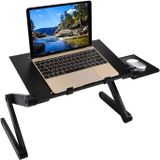 NONE Laptopbedtafel, verstelbaar, opklapbaar, 42x26cm