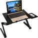 Table pour ordinateur portable, réglable, pliable, 42x26cm