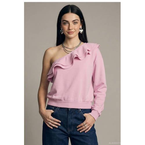 HYPEDROP gebreide trui roze
