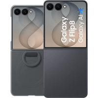 Samsung Galaxy Z Flip 8 512GB Zwart 5G + Siliconen Back Cover met Magneet Zwart