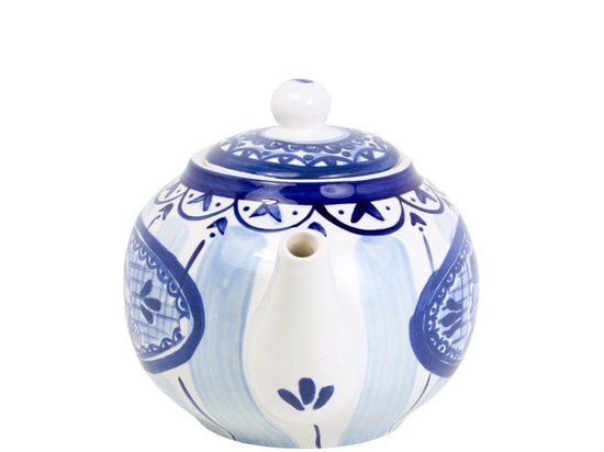 Blond Amsterdam Delfts Blond Theepot - 1.5 l - Aardewerk - Blauw