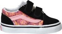 Vans Old Skool klittenband Sneakers - Meisjes - Roze - Maat 20