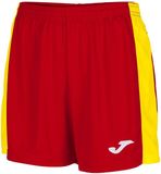 Joma Maxi Short Dames - Rood / Geel | Maat: M
